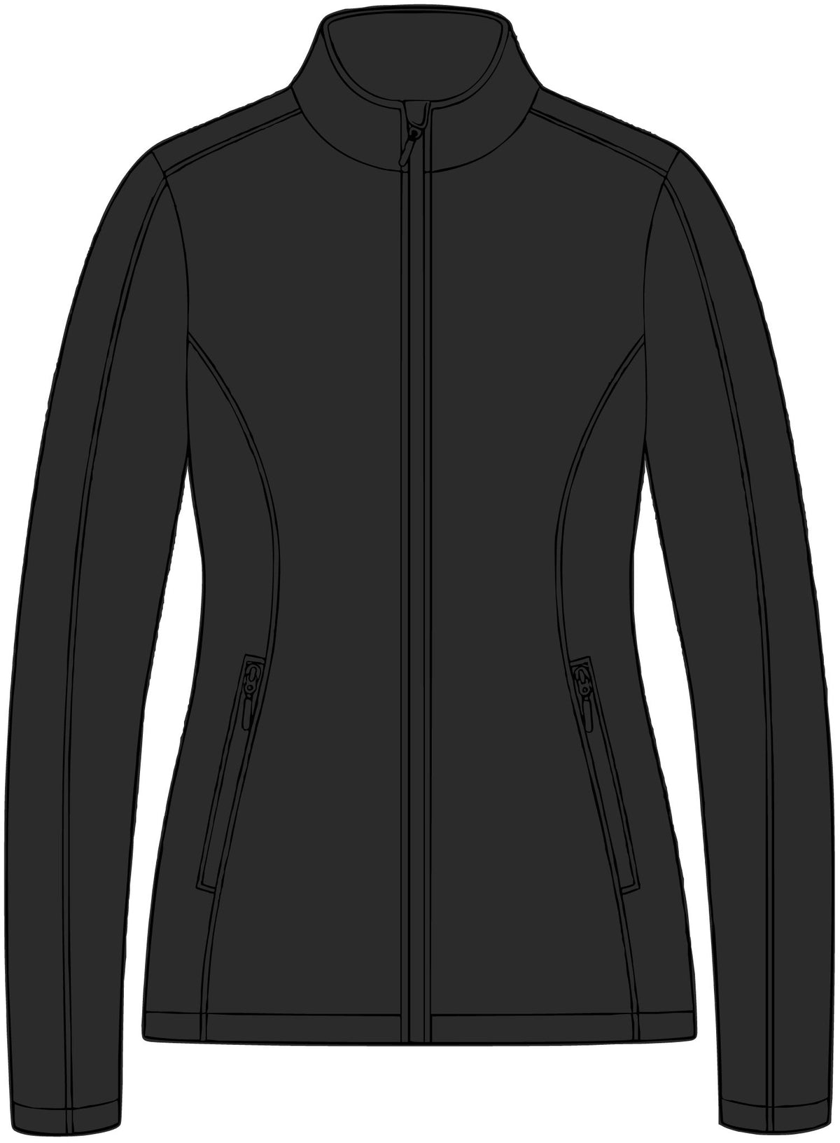 Women's Cruise Two-Layer Fleece Bonded Soft Shell Jacket – Crab Island Radio