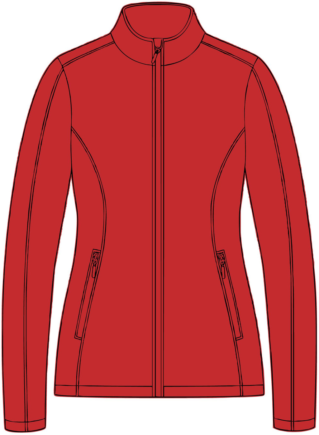 Women's Cruise Two-Layer Fleece Bonded Soft Shell Jacket – Crab Island Radio