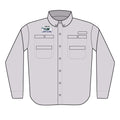 Crab Island Radio Embroidered PFG Fishing Shirt – Destin Florida