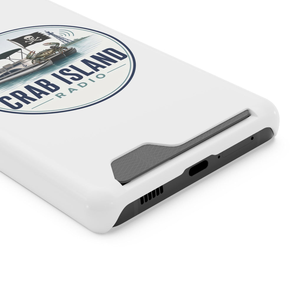 Phone Case With Card Holder – Crab Island Radio