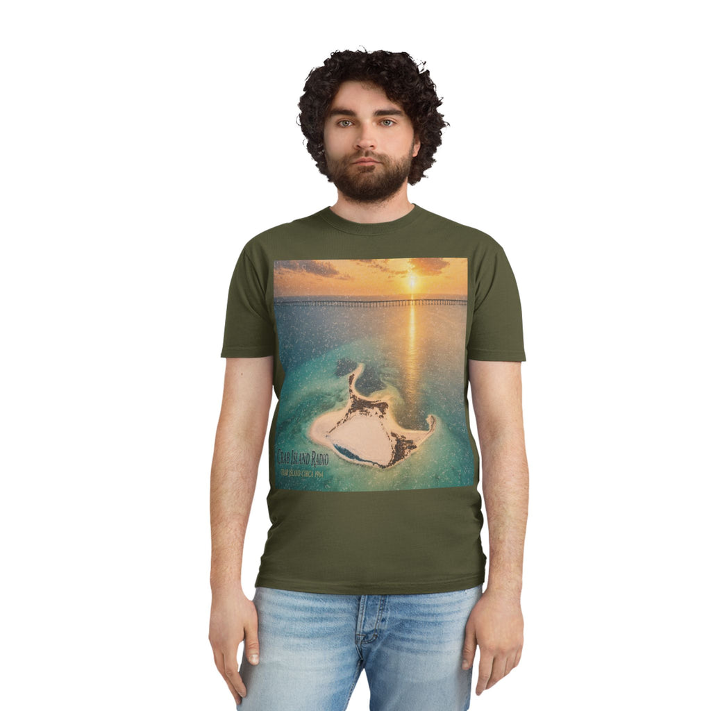 Unisex Faded Shirt – Island Sunset