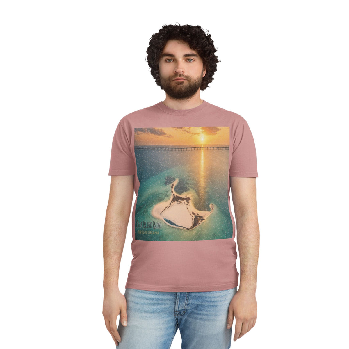 Unisex Faded Shirt – Island Sunset