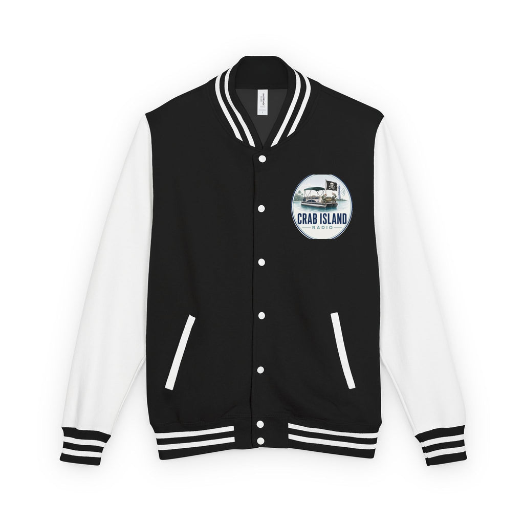 Unisex Heavyweight Letterman Jacket – Crab Island Radio
