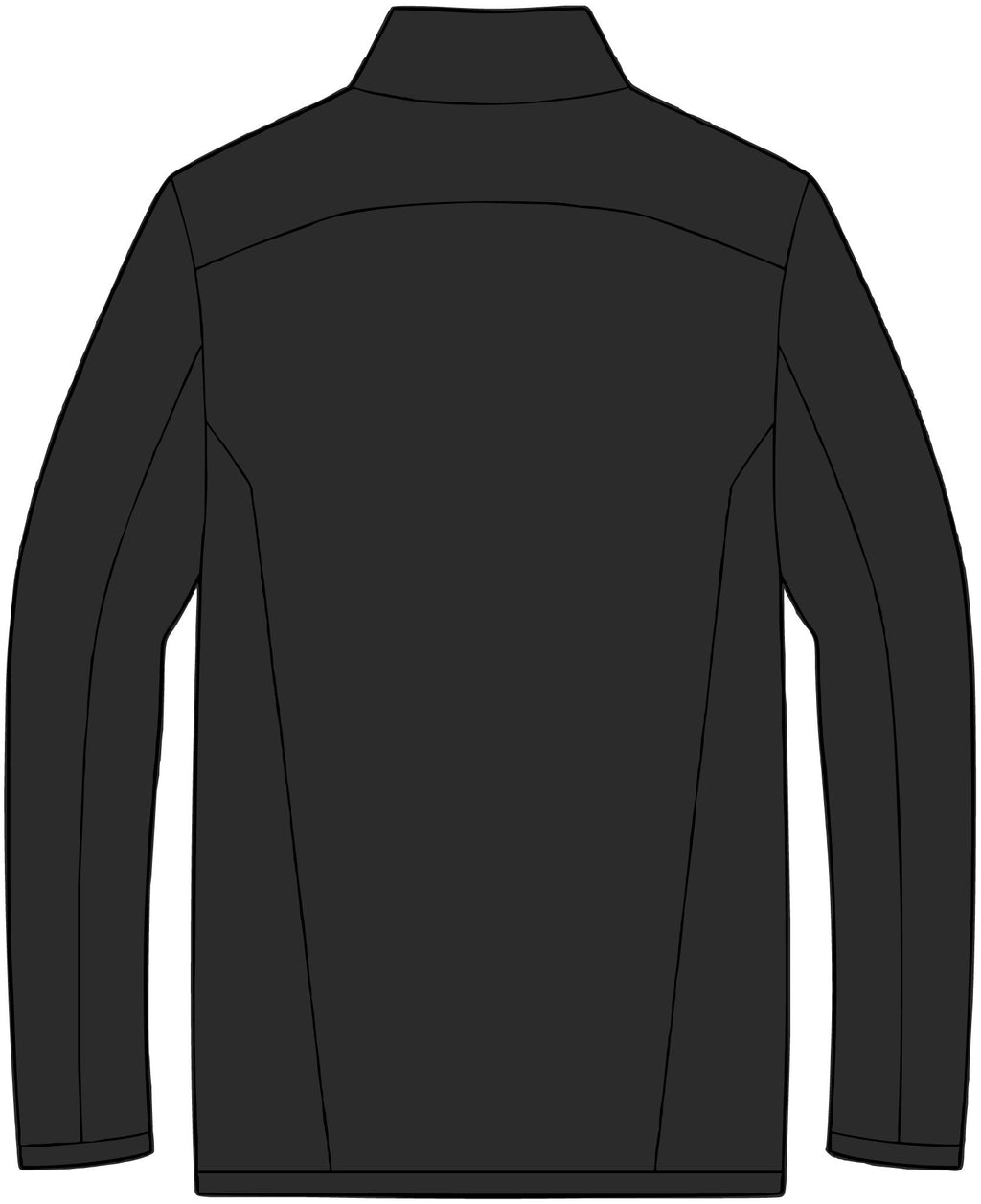 Men's Two-Layer Fleece Bonded Soft Shell Jacket – Crab Island Radio