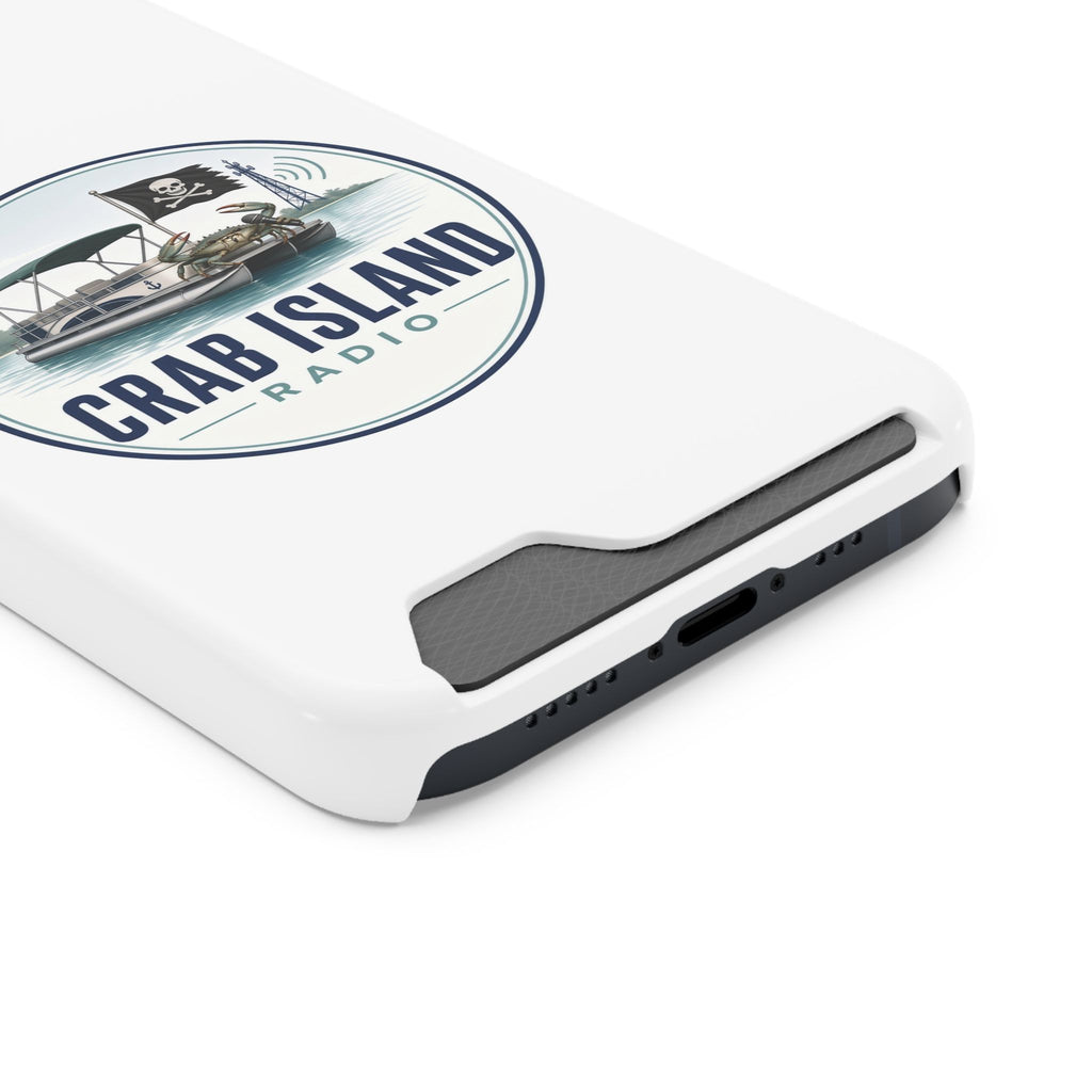 Phone Case With Card Holder – Crab Island Radio