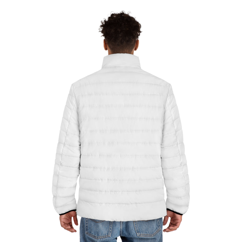 Men's Puffer Jacket (AOP) – Island Sunset