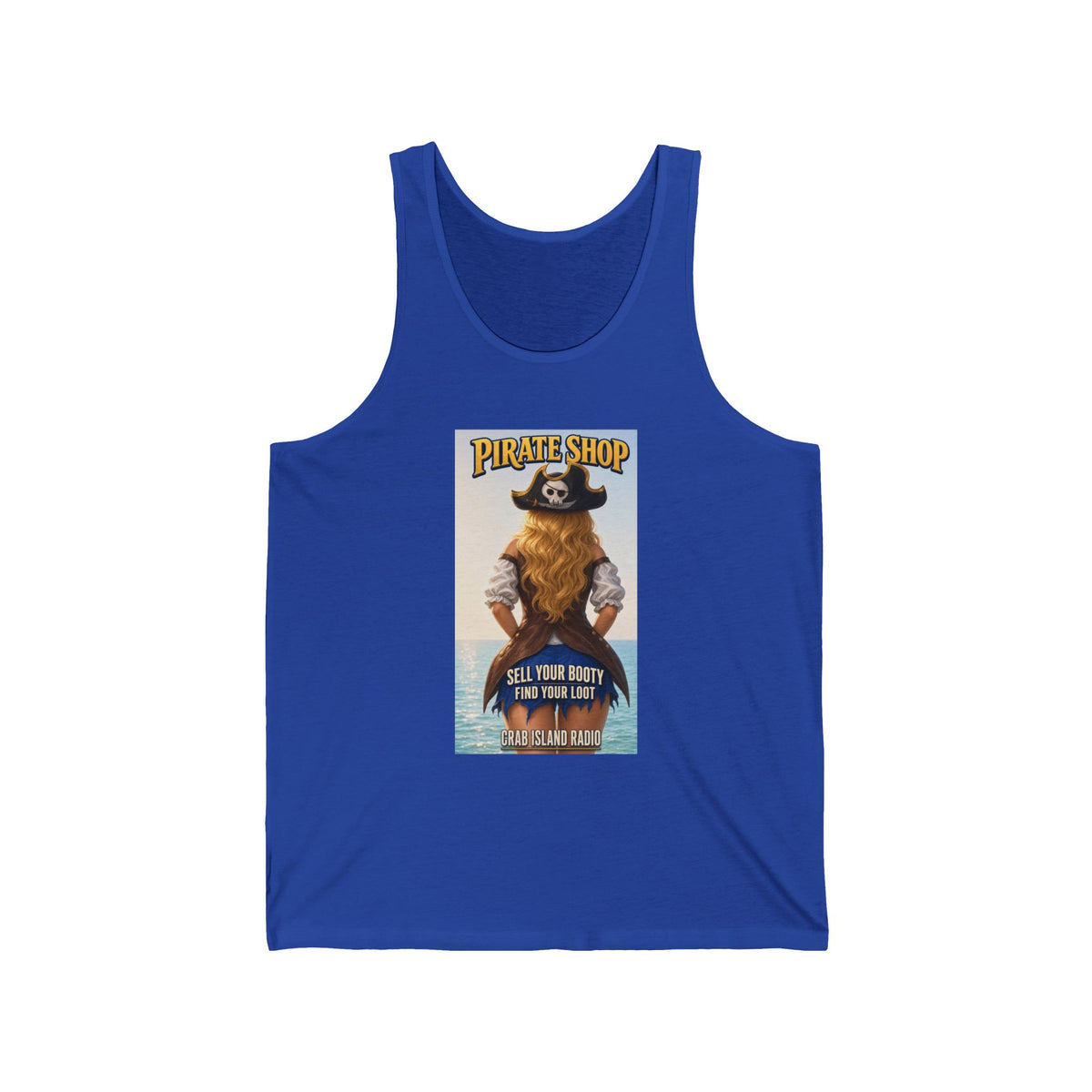 Crab Island Radio Pirate Shop Tank