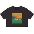 Women's Stone Wash Heavy Crop – Island Sunset