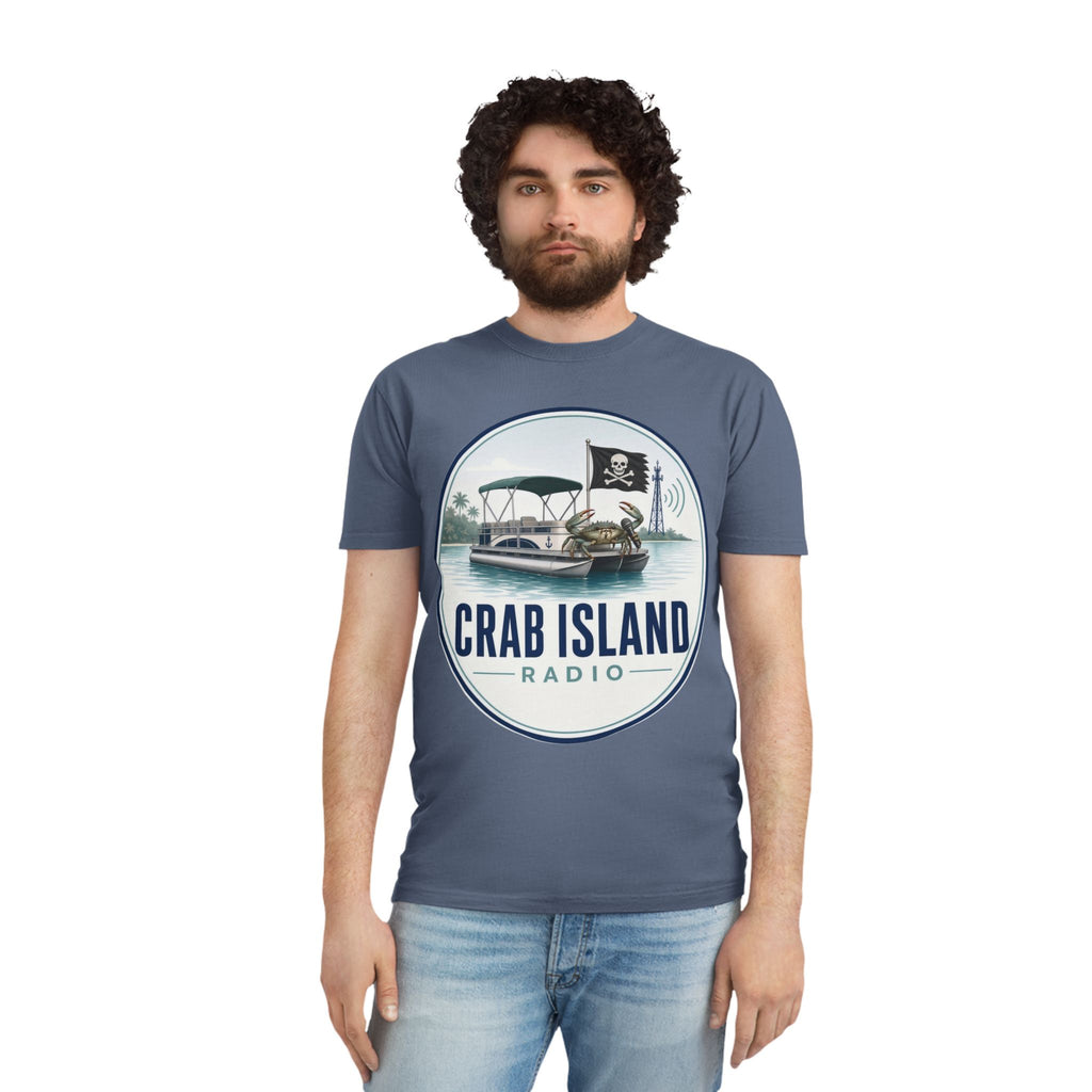 Unisex Faded Shirt – Crab Island Radio