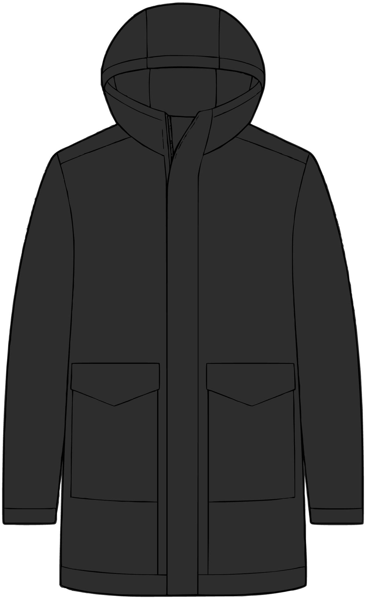 Collective Outer Soft Shell Parka – Crab Island Radio