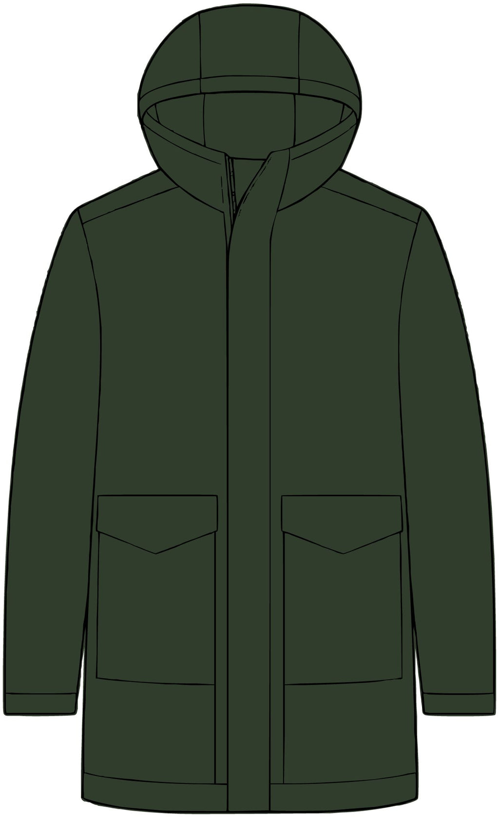 Collective Outer Soft Shell Parka – Crab Island Radio