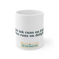 Their Ink Runs on Fright Mug – The Crab Island Catch 11oz