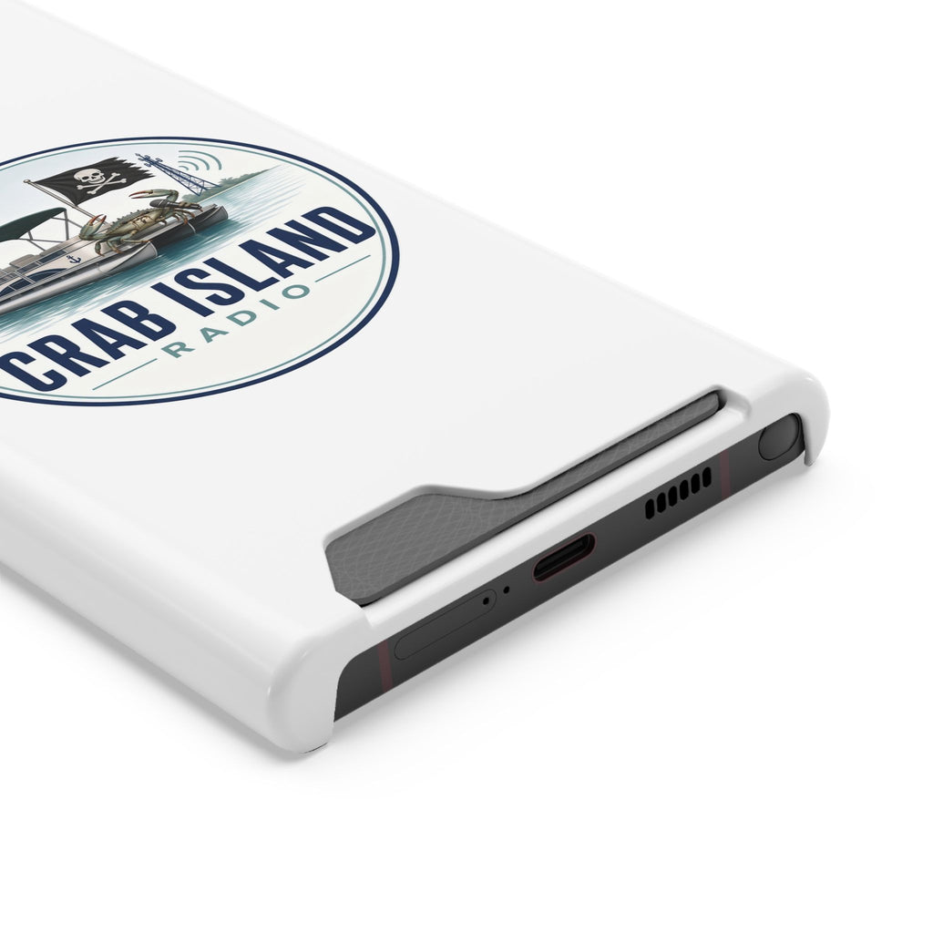 Phone Case With Card Holder – Crab Island Radio
