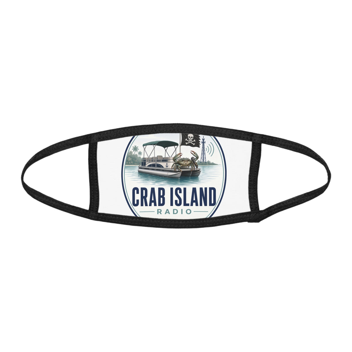 Kid's Face Mask – Crab Island Radio