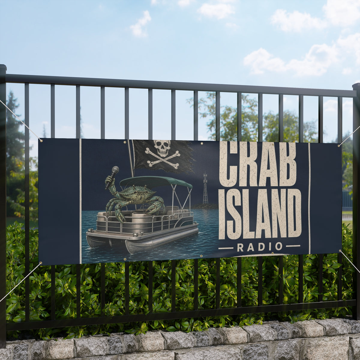 Matte Banner – Pirate Crab