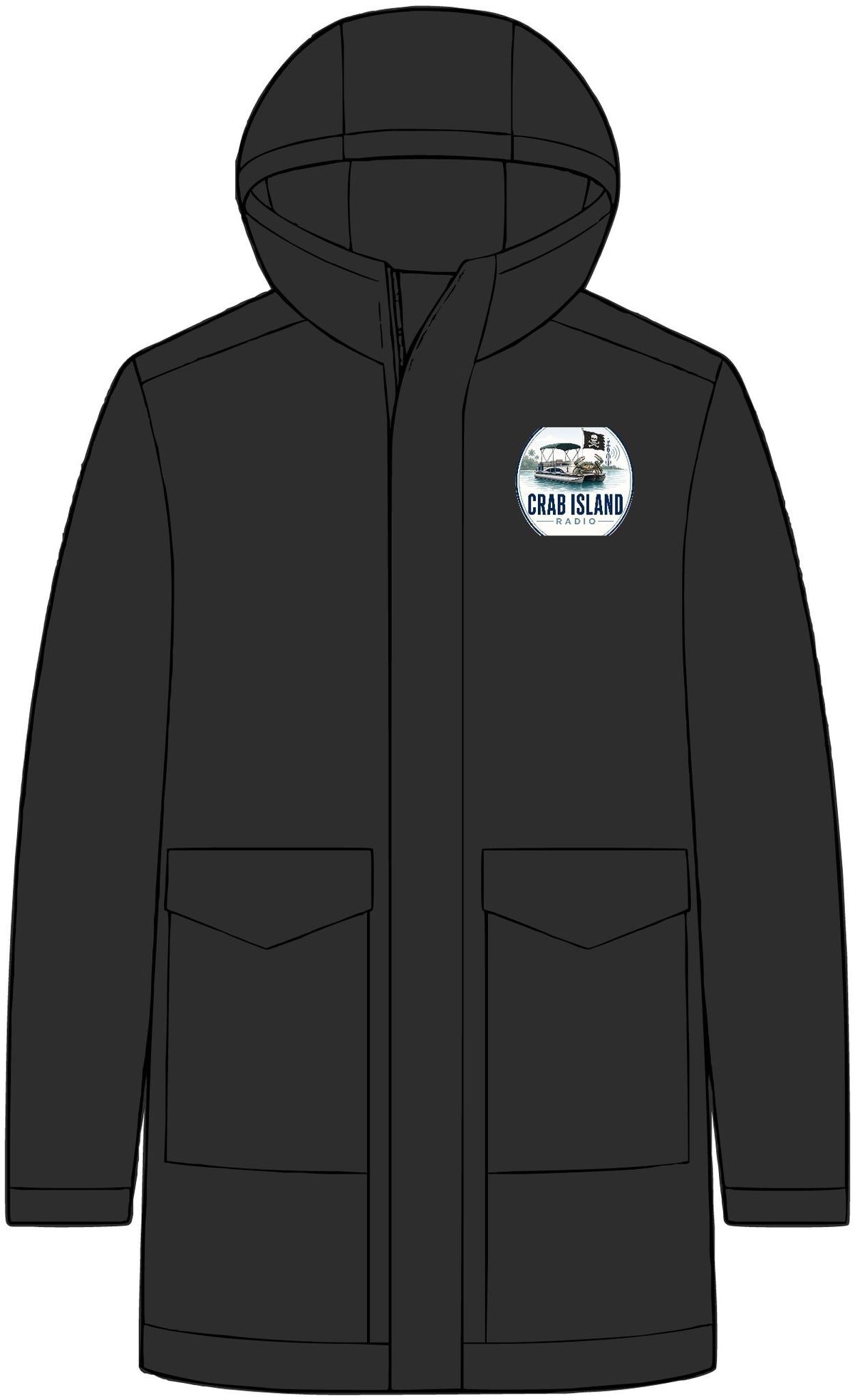 Collective Outer Soft Shell Parka – Crab Island Radio