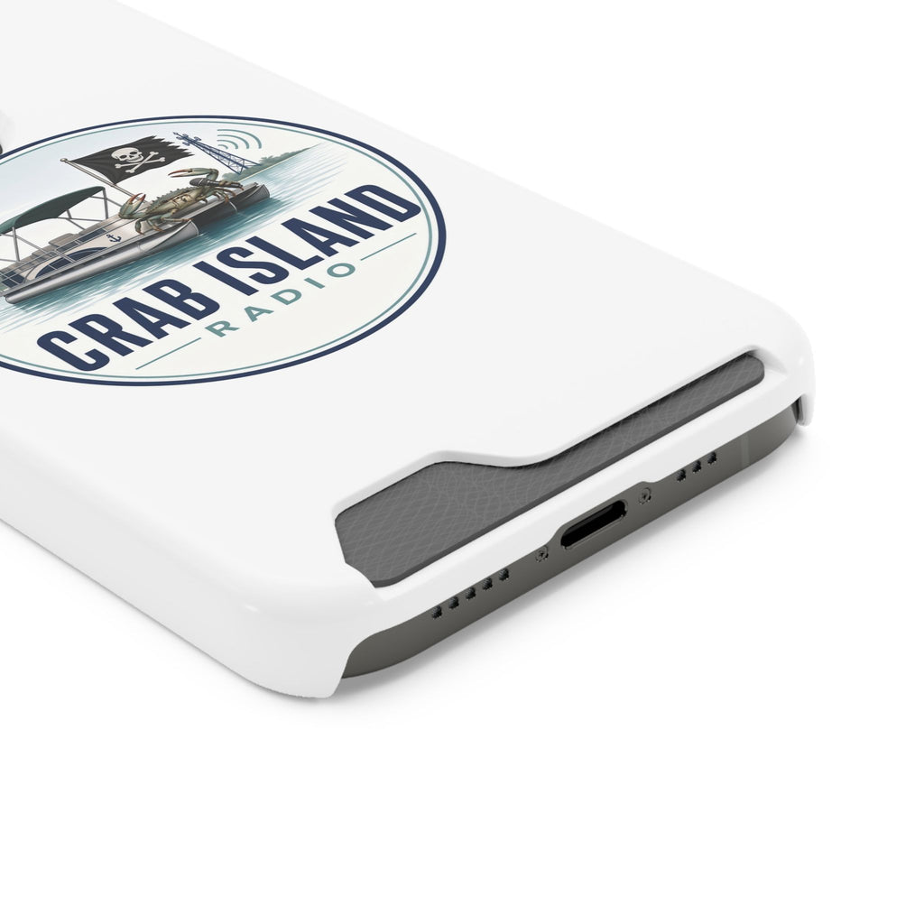 Phone Case With Card Holder – Crab Island Radio