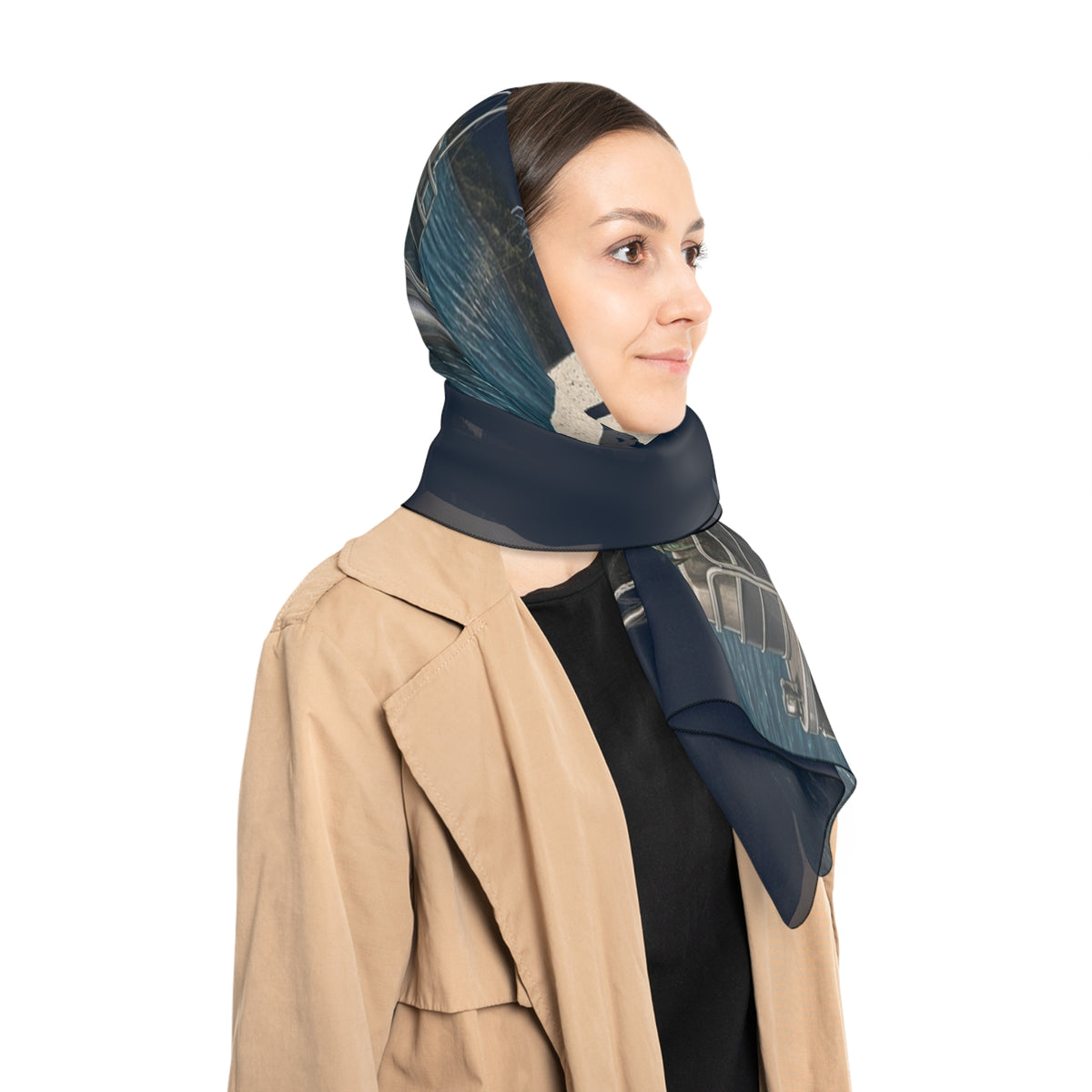 Poly Scarf – Pirate Crab