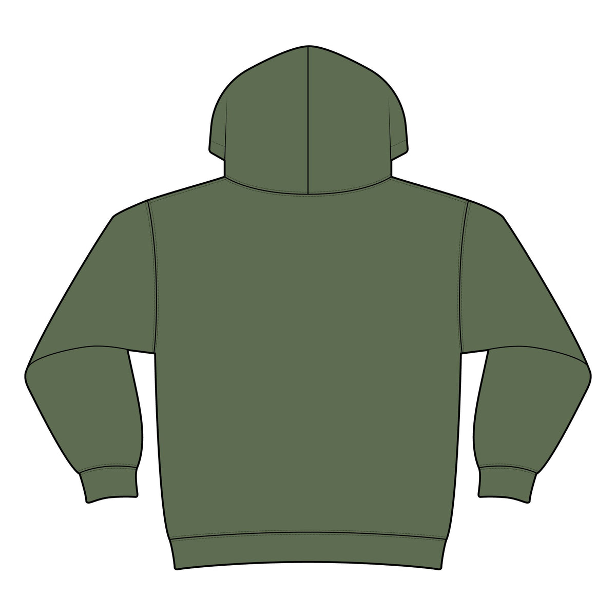 Stencil Camo Hood – Crab Island Radio