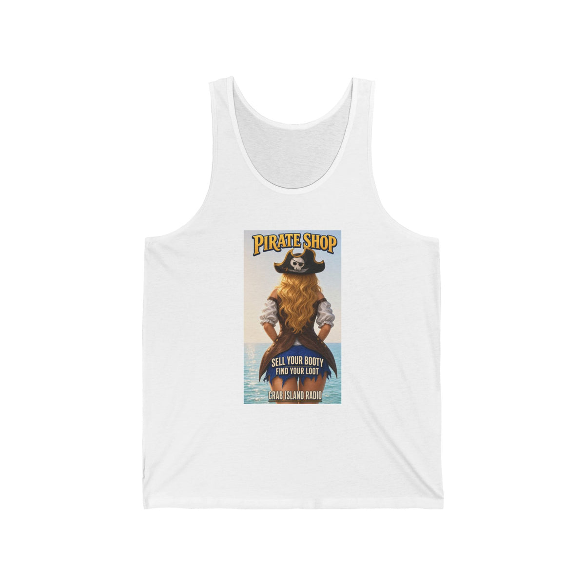 Crab Island Radio Pirate Shop Tank