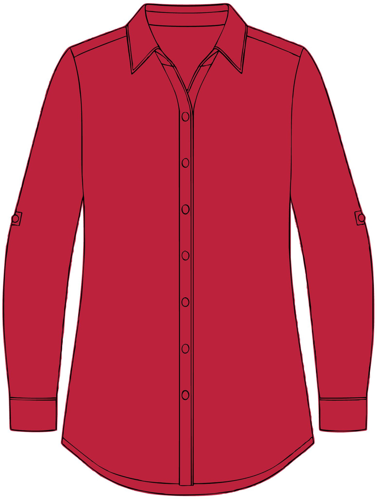Women's Plaid Flannel Tunic – Crab Island Radio