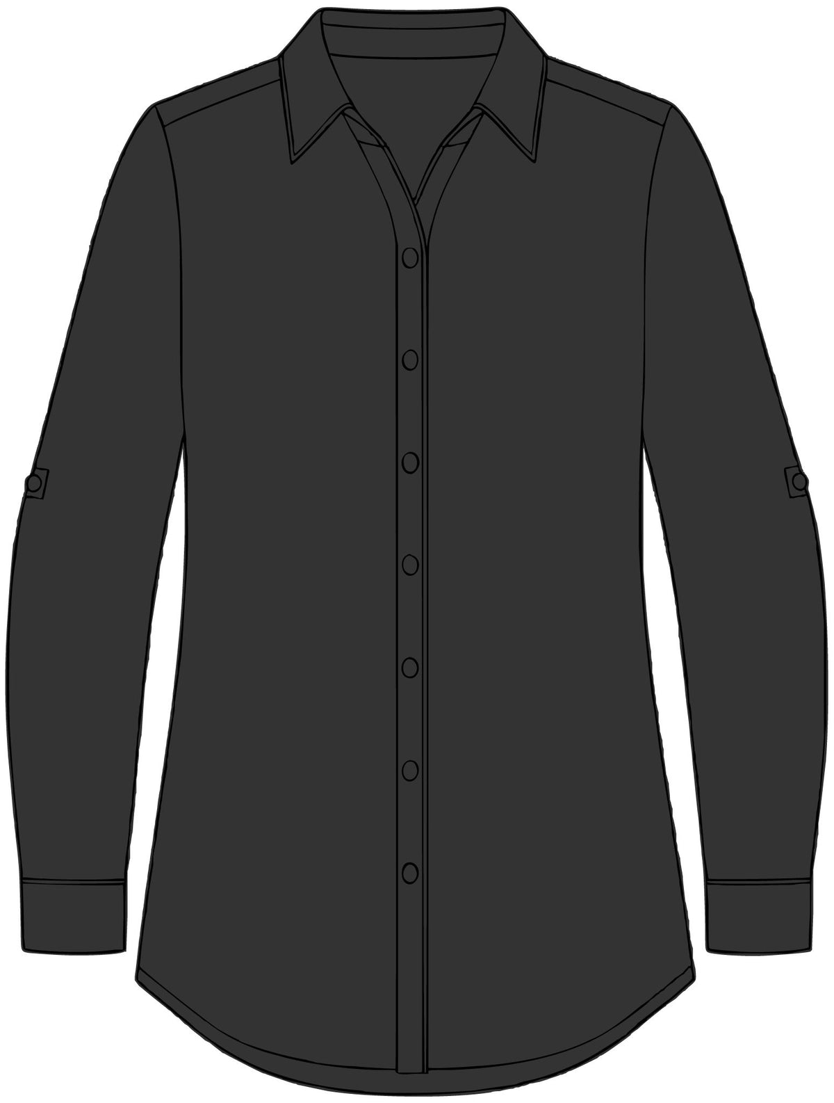 Women's Plaid Flannel Tunic – Crab Island Radio