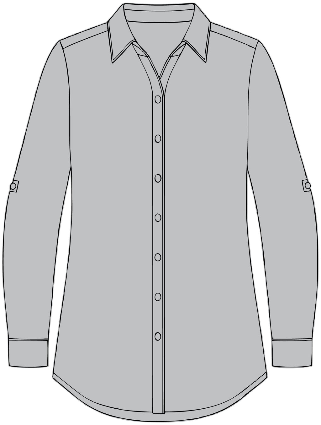 Women's Plaid Flannel Tunic – Crab Island Radio