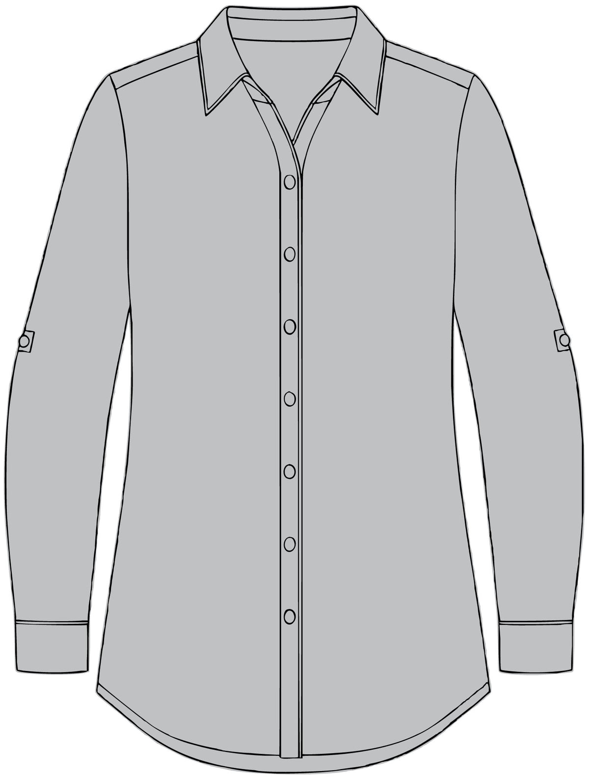 Women's Plaid Flannel Tunic – Crab Island Radio