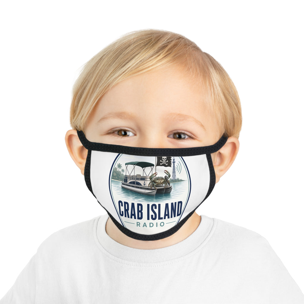 Kid's Face Mask – Crab Island Radio