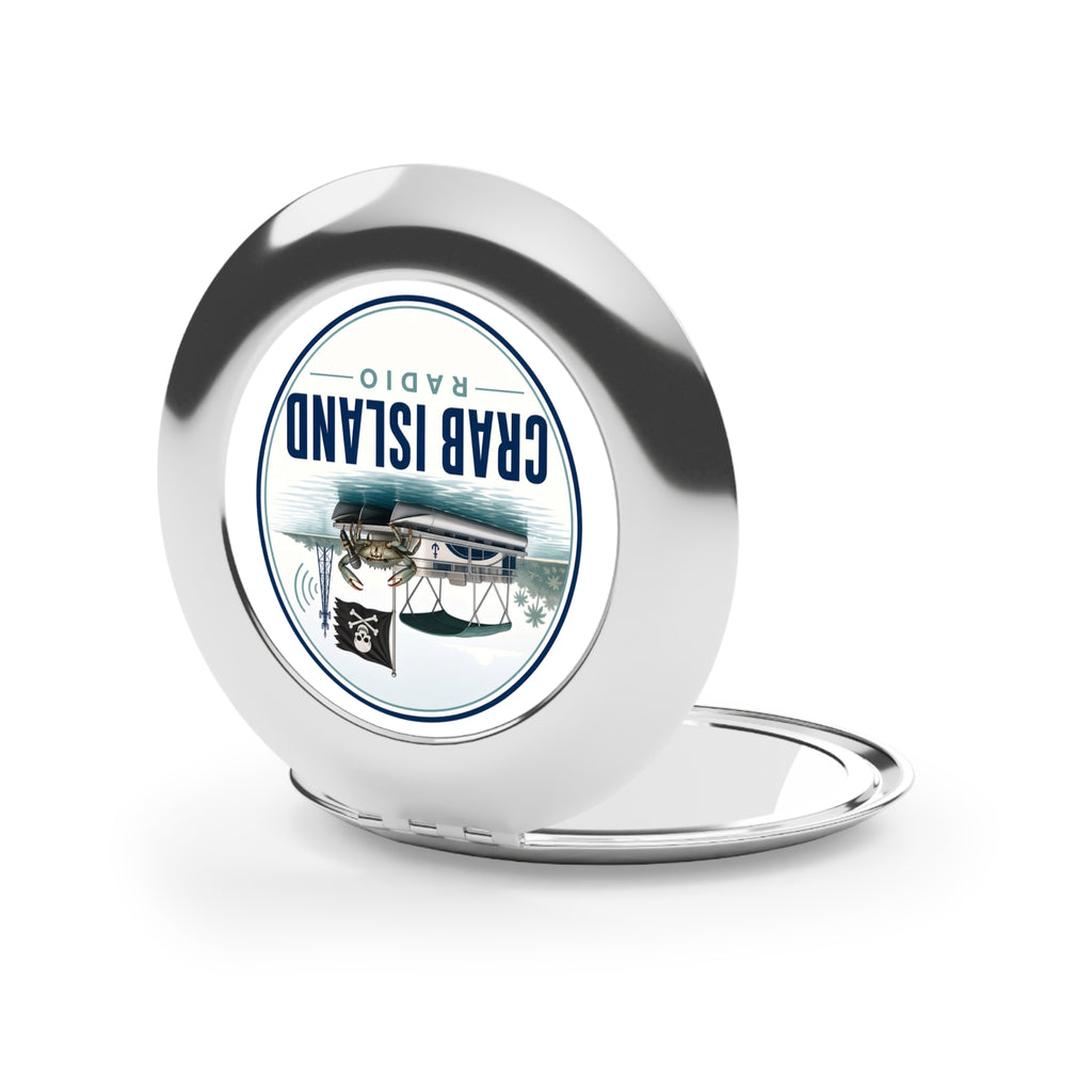 Compact Travel Mirror – Crab Island Radio