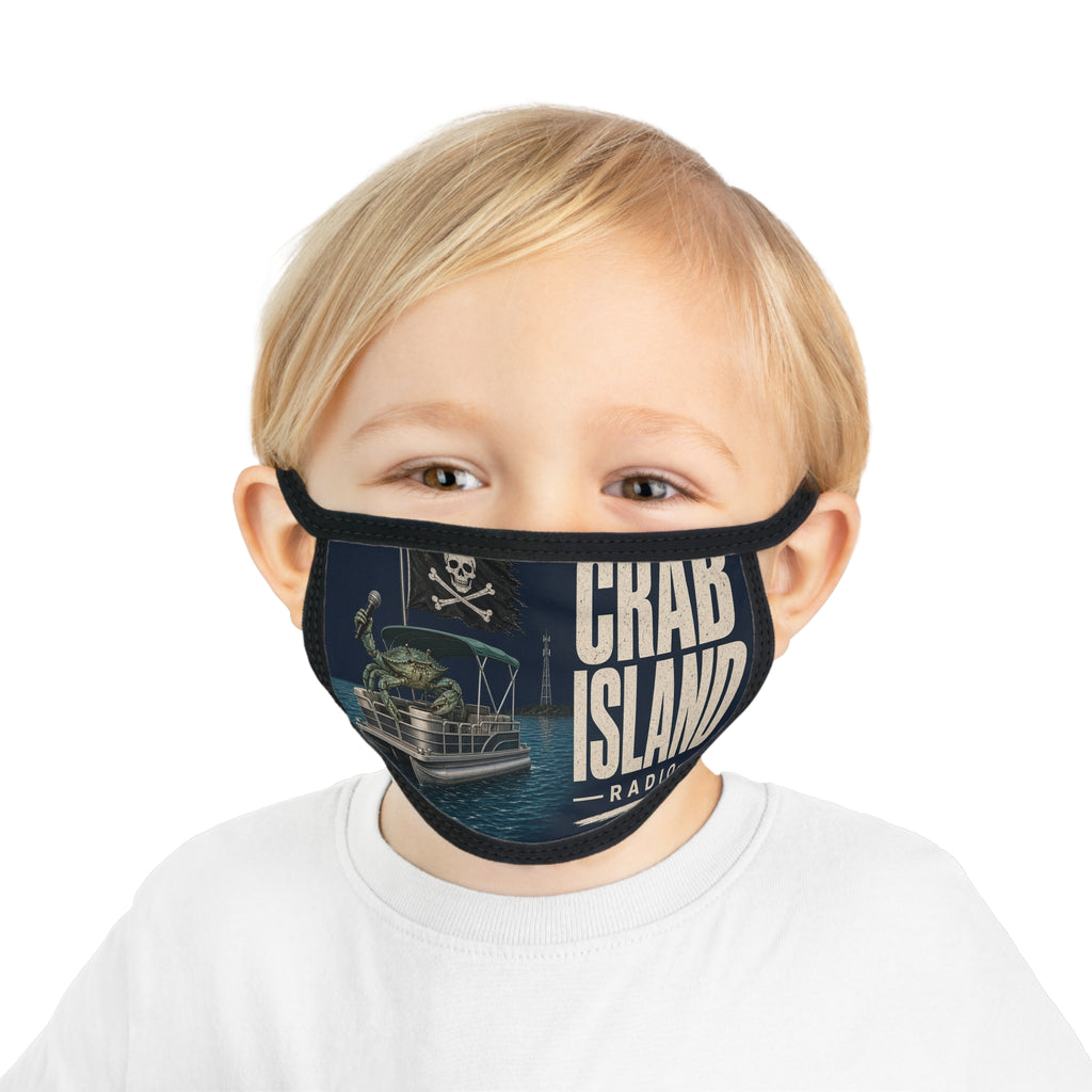 Kid's Face Mask – Pirate Crab