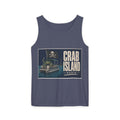 Crab Island Radio Men's Pirate Crab Tank Top - Denim