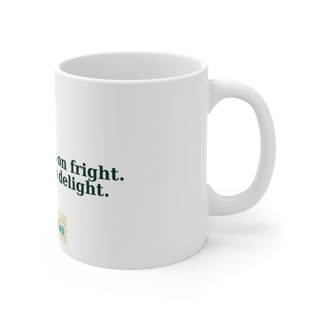 Their Ink Runs on Fright Mug – The Crab Island Catch 11oz
