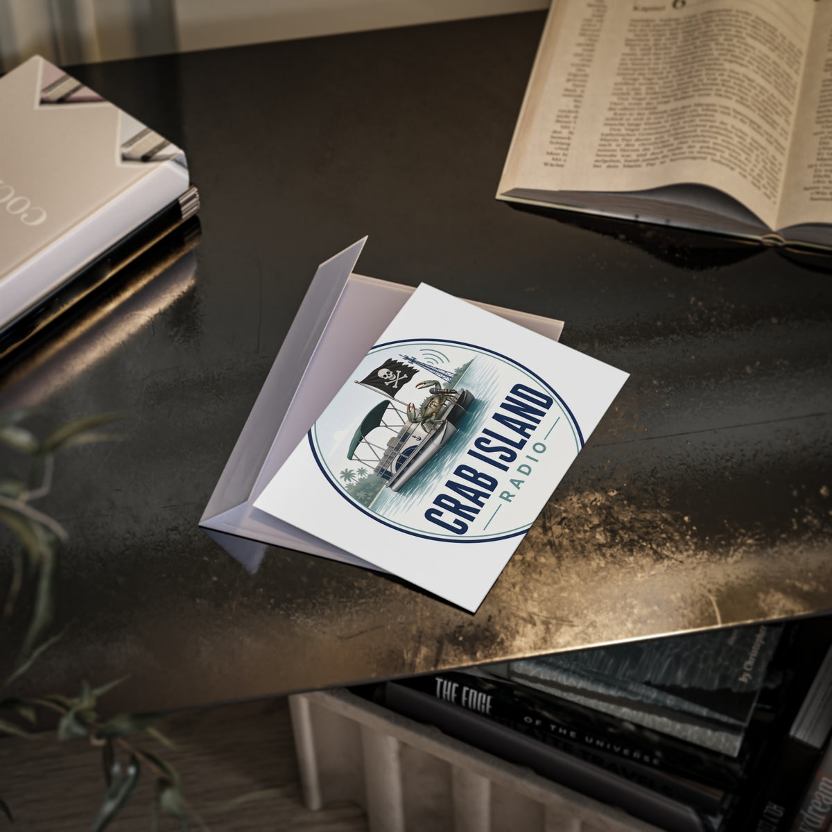 Holiday Cards (One-sided print) – Crab Island Radio