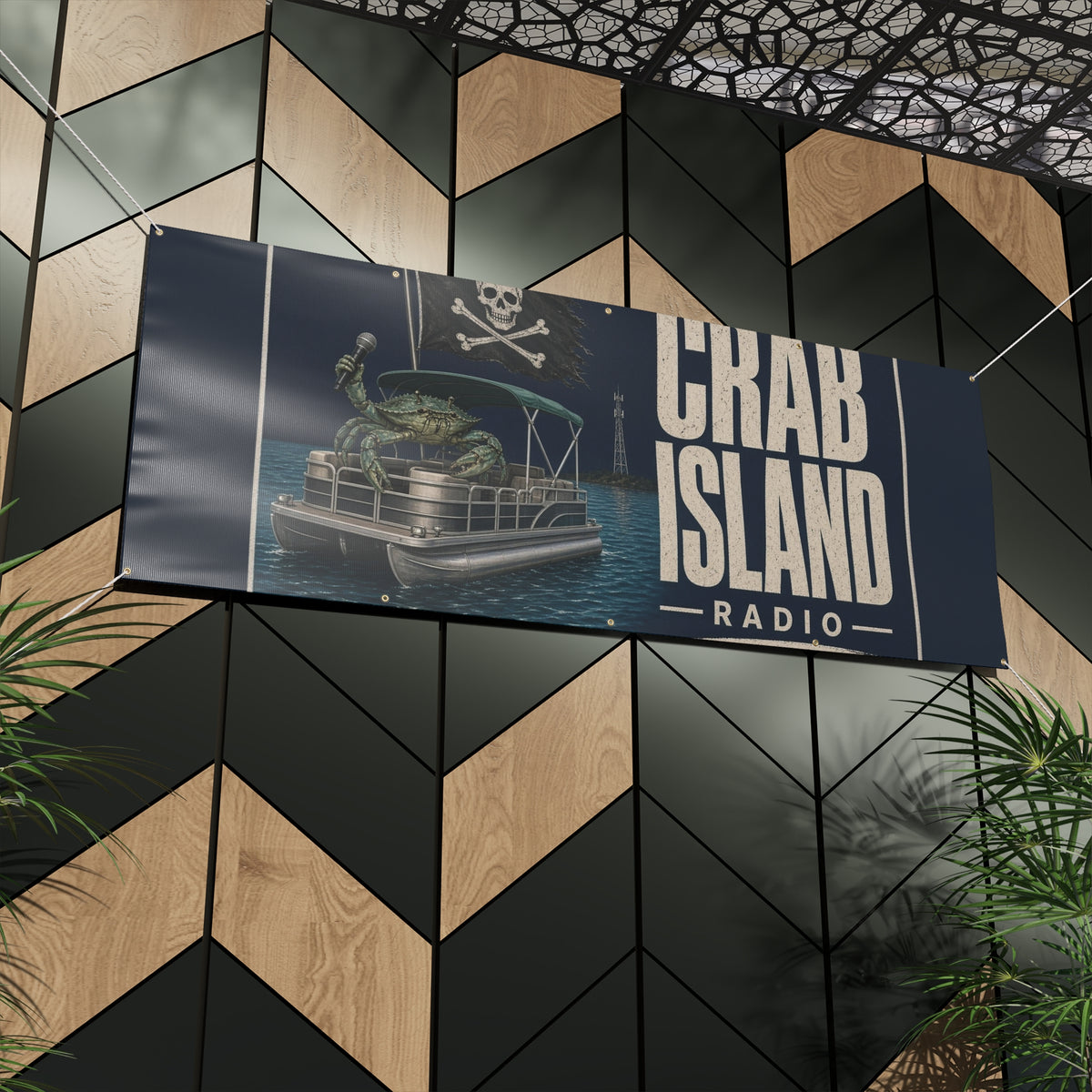 Matte Banner – Pirate Crab