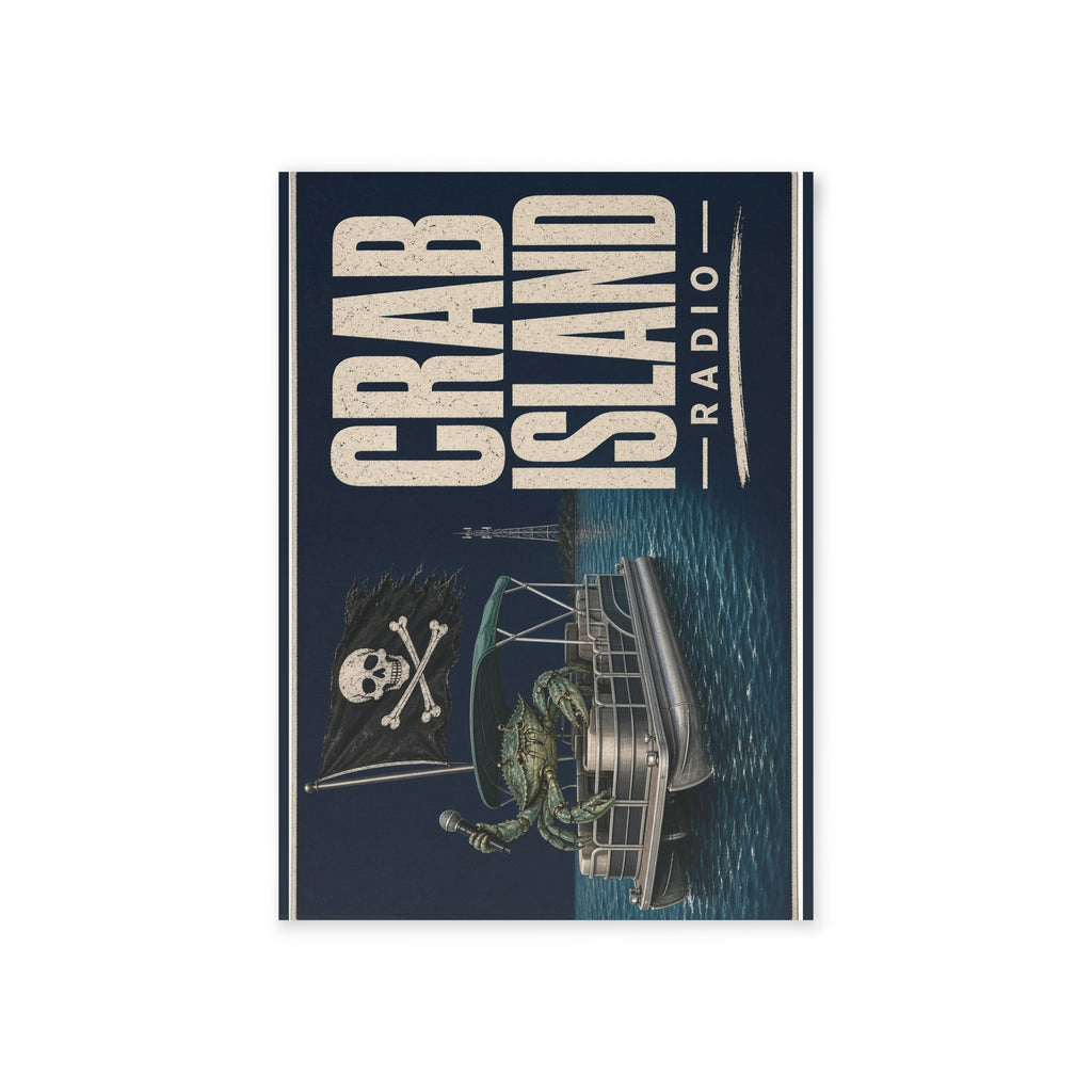 Holiday Cards (One-sided print) – Pirate Crab
