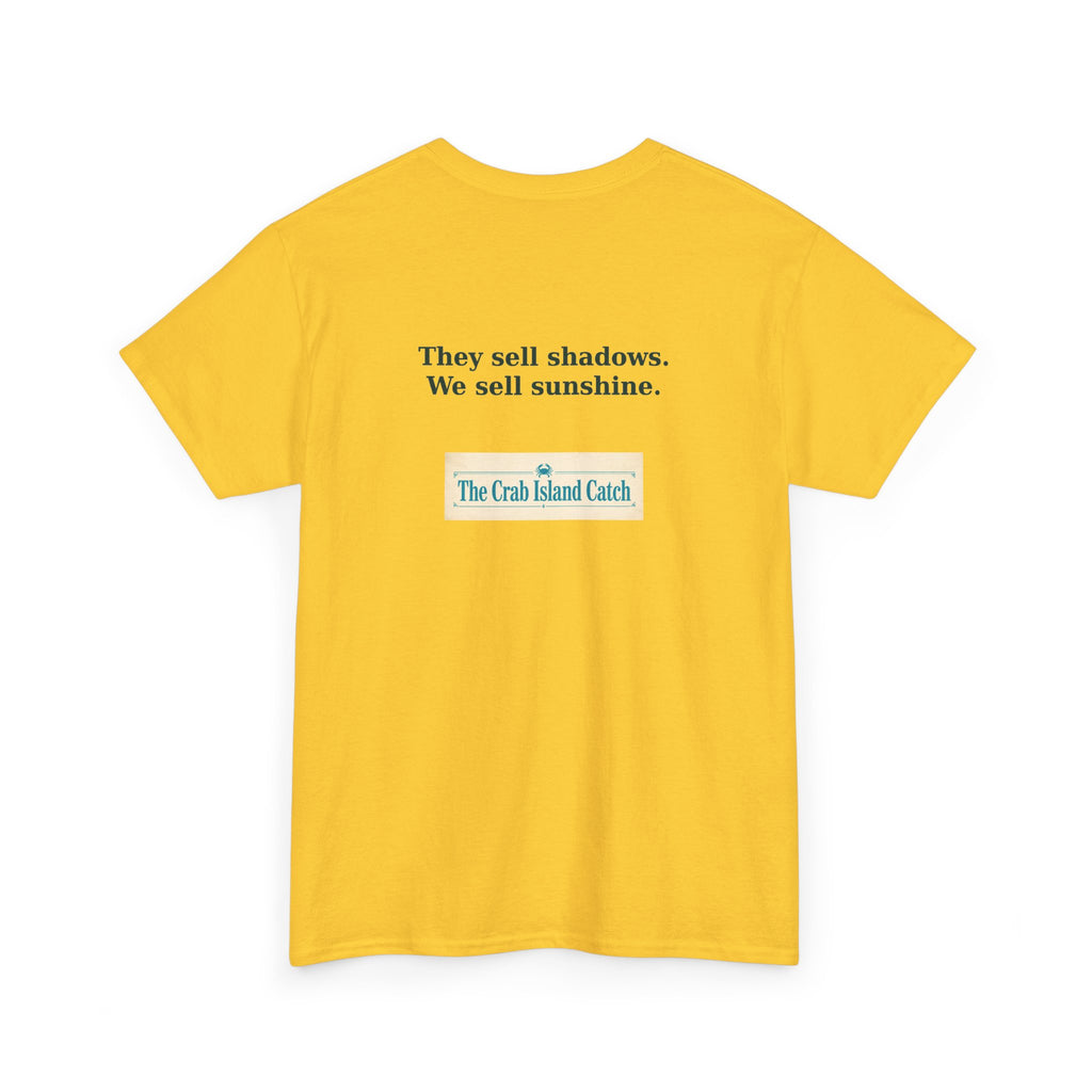 They Sell Shadows Tee – The Crab Island Catch