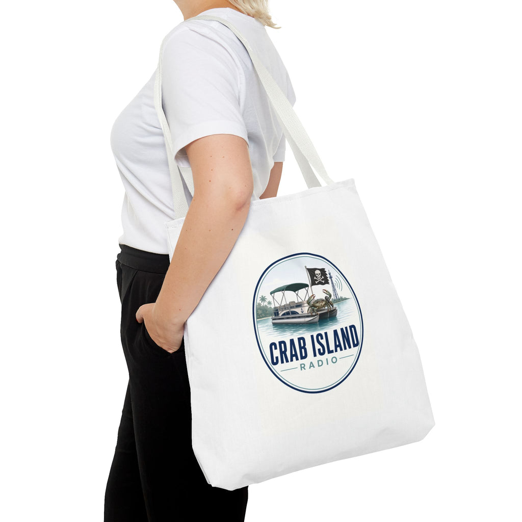 Tote Bag (AOP) – Crab Island Radio