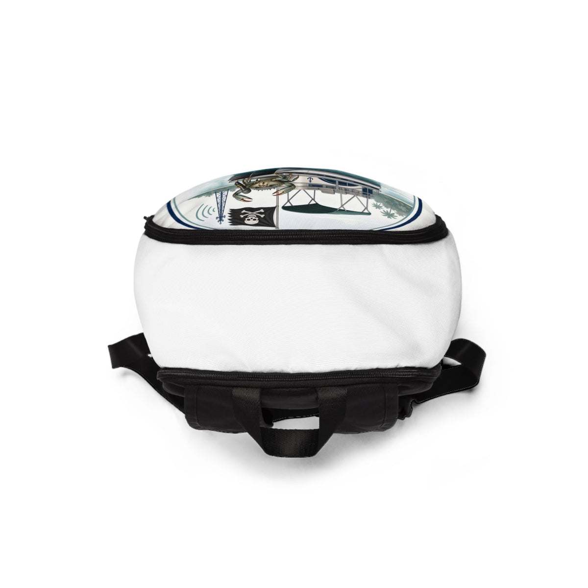 Unisex Fabric Backpack – Crab Island Radio
