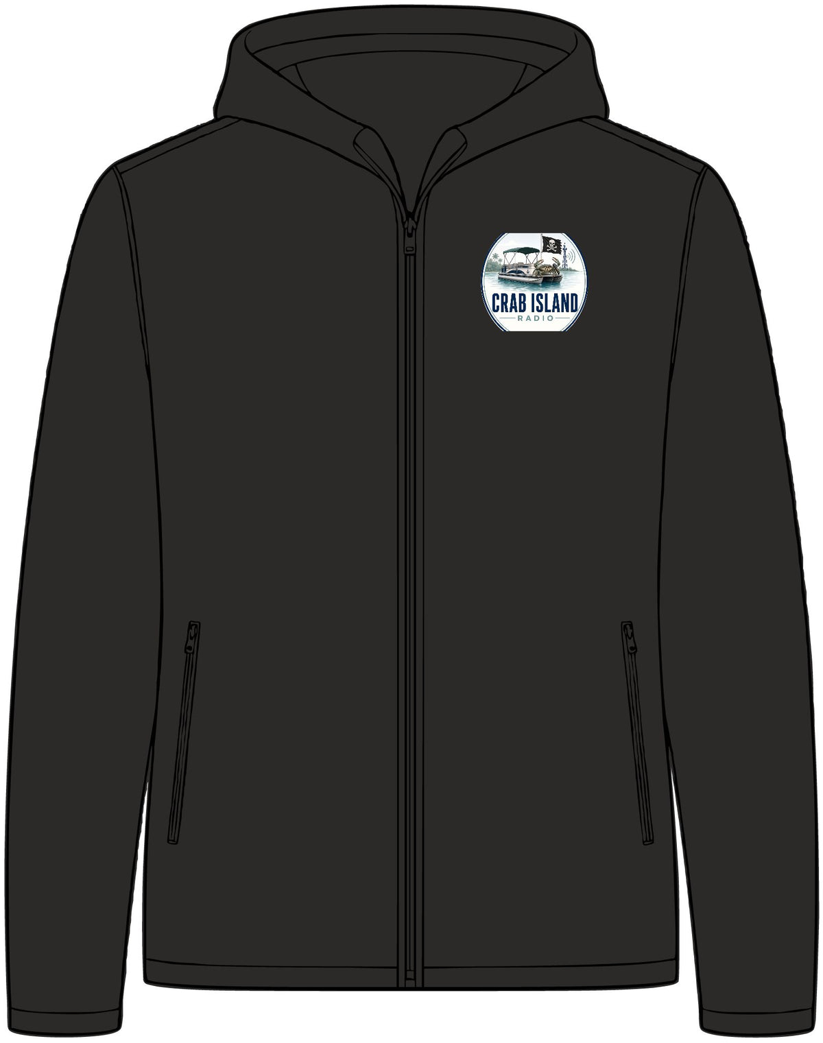 Unisex Outerwear Jacket – Crab Island Radio