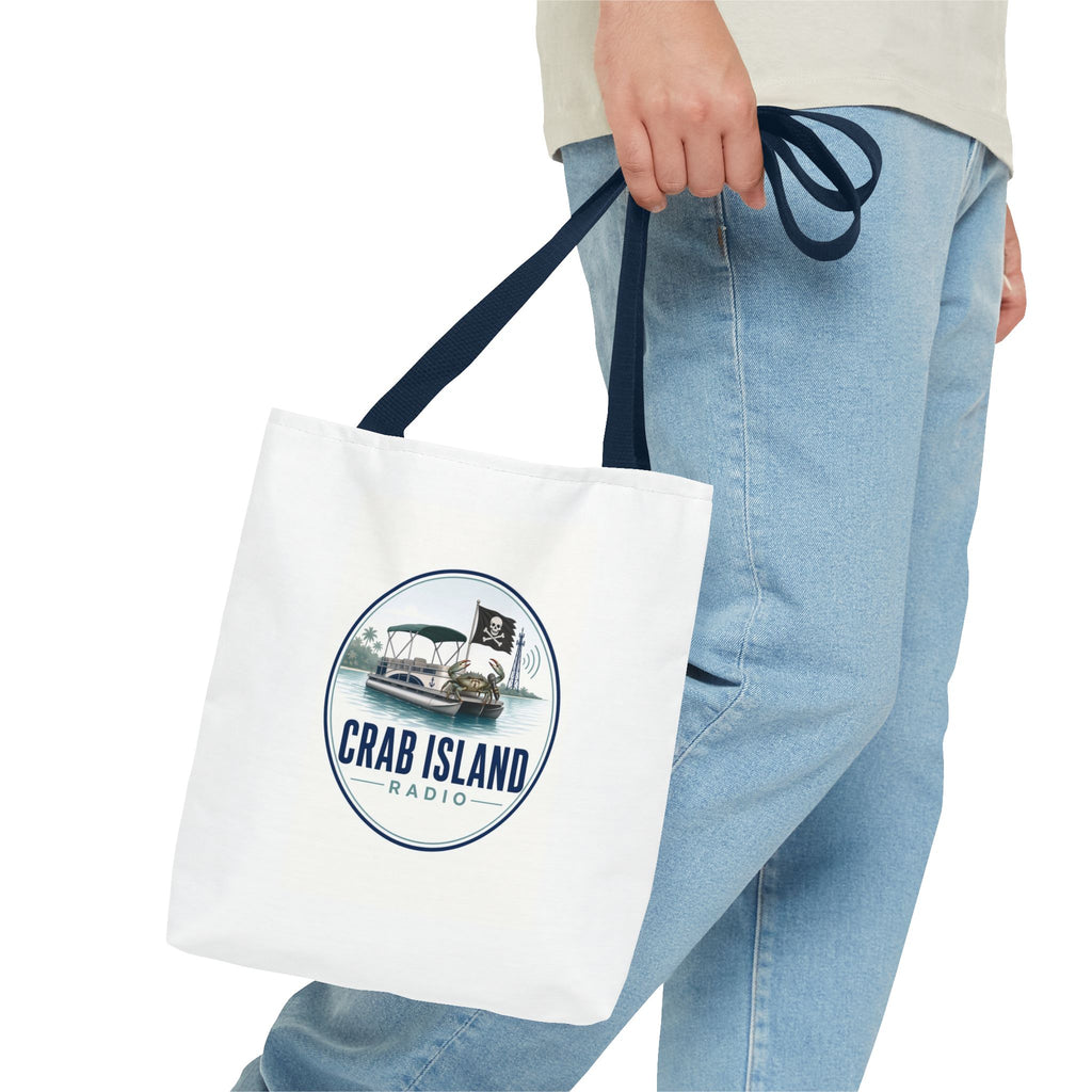 Tote Bag (AOP) – Crab Island Radio