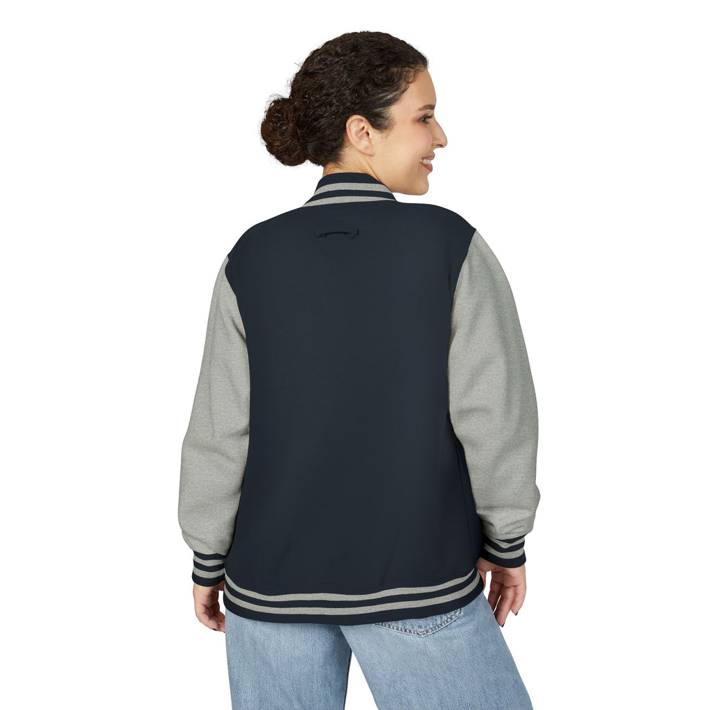 Unisex Heavyweight Letterman Jacket – Crab Island Radio