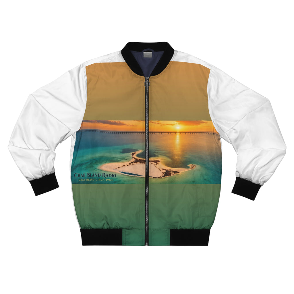 Men's Bomber Jacket (AOP) – Island Sunset