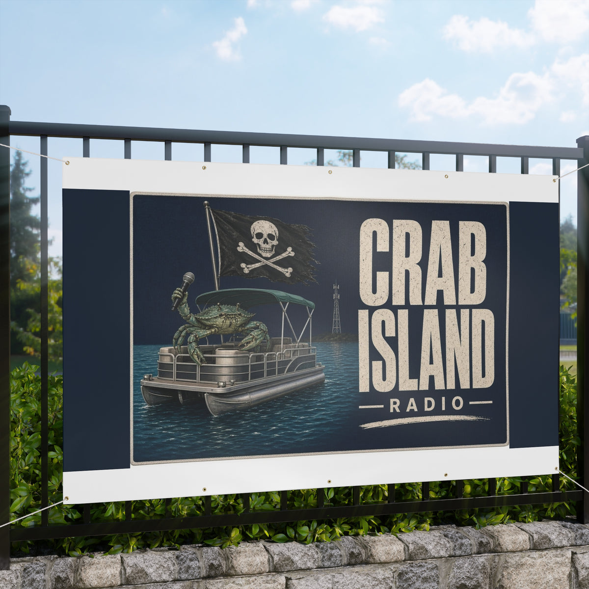 Matte Banner – Pirate Crab