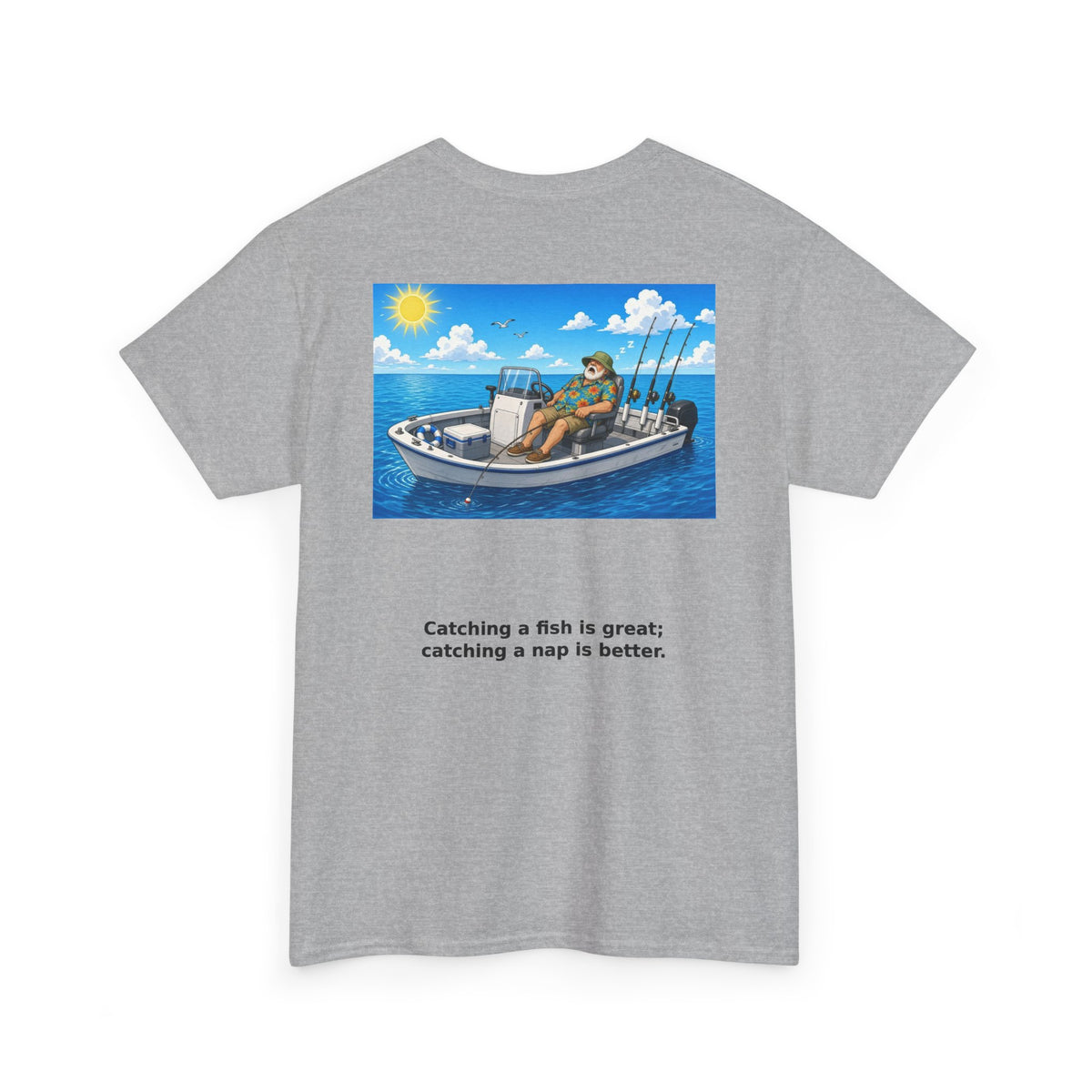 Crab Island Radio — Fish and Nap Tee