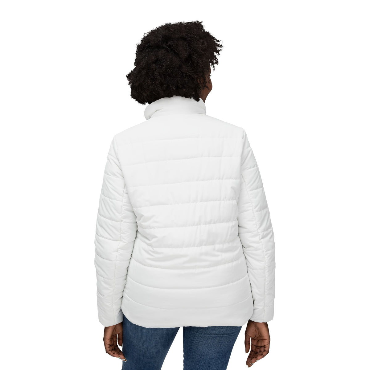 Women's Puffer Jacket (AOP) – Island Sunset
