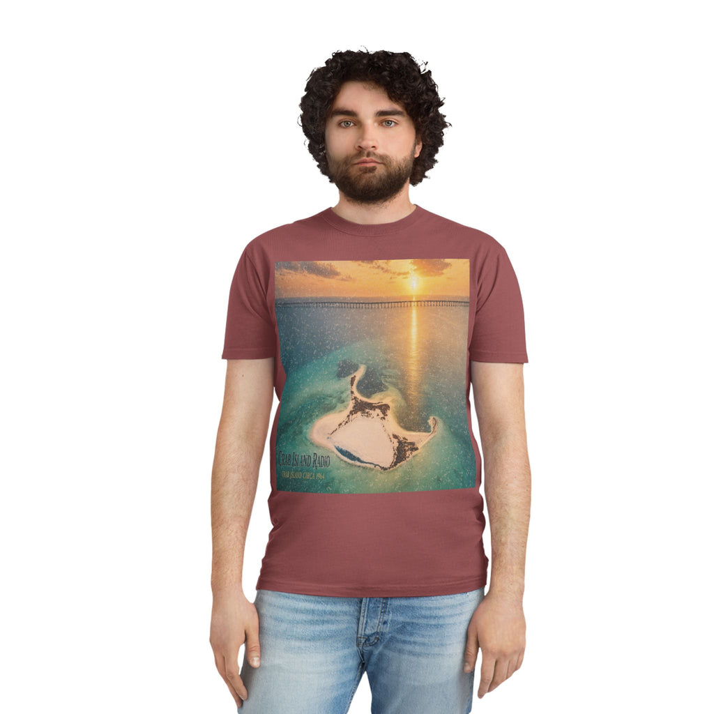 Unisex Faded Shirt – Island Sunset