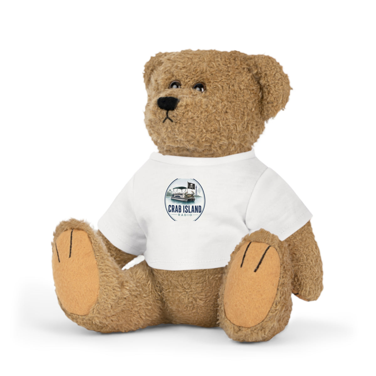 Plush Toy with T-Shirt – Crab Island Radio