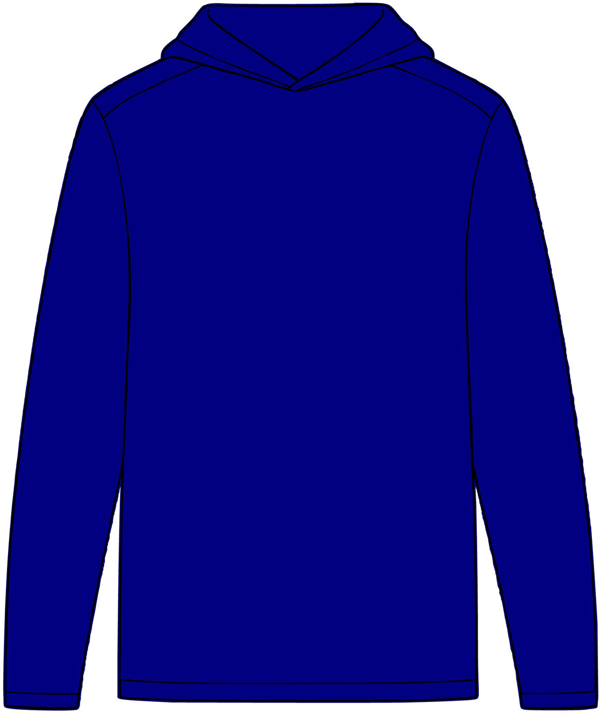 Men's Polyester Long-sleeve – Crab Island Radio