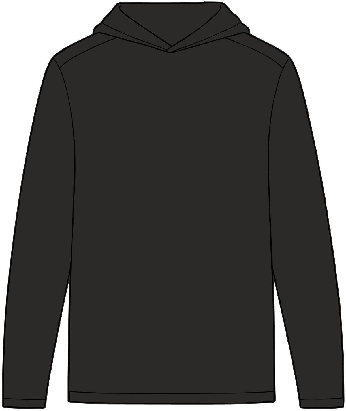 Men's Polyester Long-sleeve – Crab Island Radio